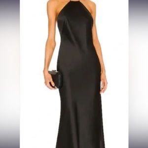 Aritiza Babaton Black Lato slip Dress